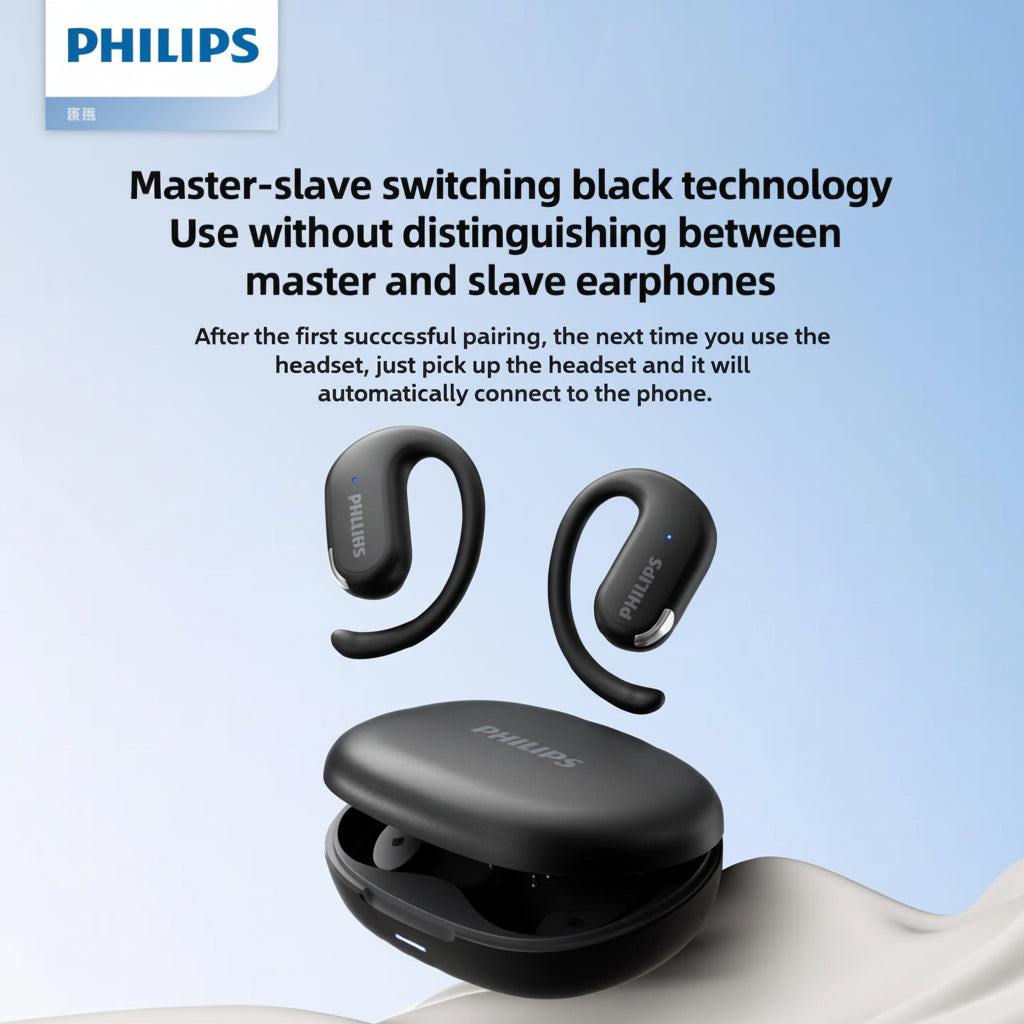 Wireless Open-Ear Hook Earbuds For Sports