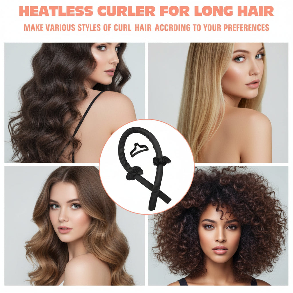 Heatless Hair Curler Set