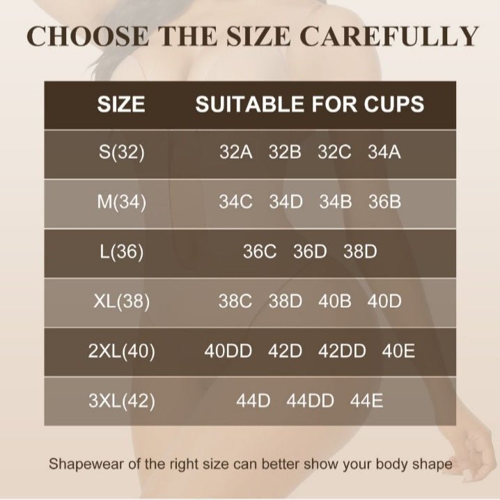 Seamless U-Plunge Backless Bodysuit Shapewear