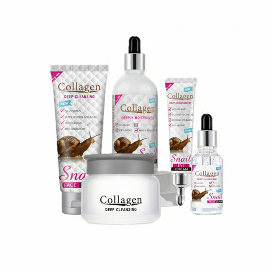 Snail Collagen Skin Care Set (5-Piece)
