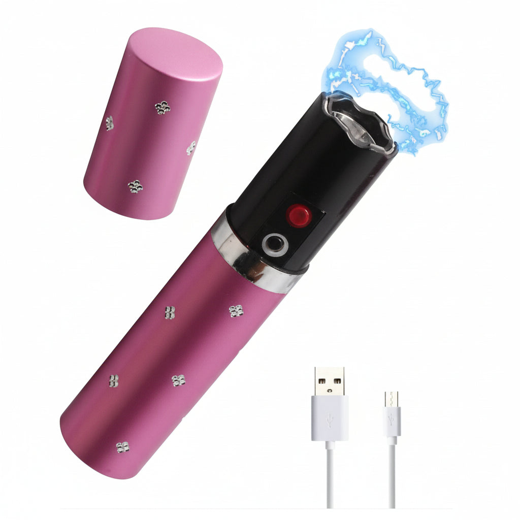 Lipstick Flashlight Stun Gun
