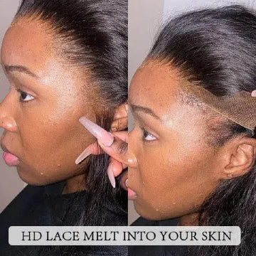 13x4 HD Lace Front Wig Straight Human Hair 18