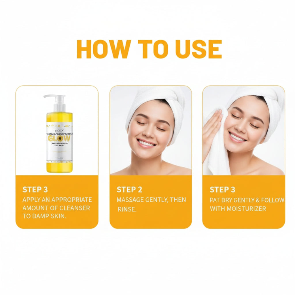 Turmeric Skincare Set Cleanse Exfoliate Hydrate for Radiant Skin