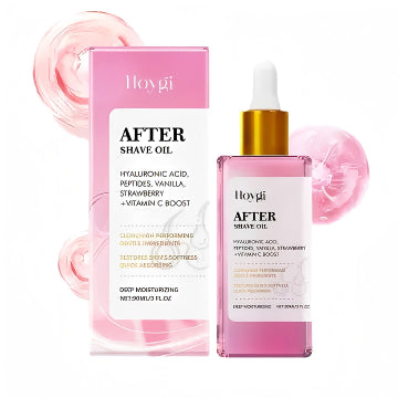 Strawberry Hair Aftershave Oil Soothes Skin And Moisturizes