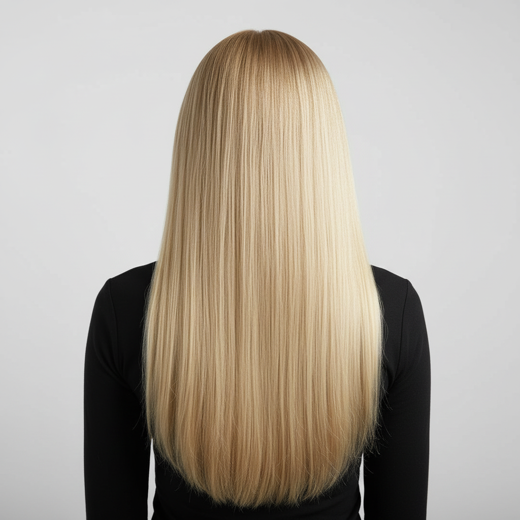 6 Piece 16 Clips 23inch Straight Wig Hair Extensions For Women