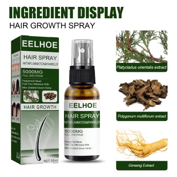 Hair Regrowth Spray Herbal Formula for Thicker