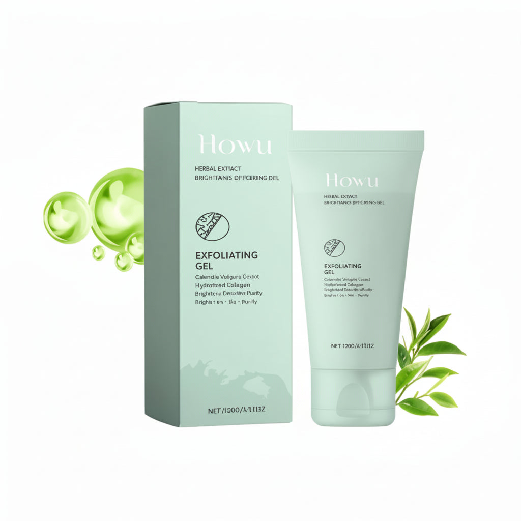 Herbal Exfoliating Gel Gently Cleans Closed Black Mouth & Shrinks Pores