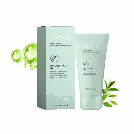 Herbal Exfoliating Gel Gently Cleans Closed Black Mouth & Shrinks Pores