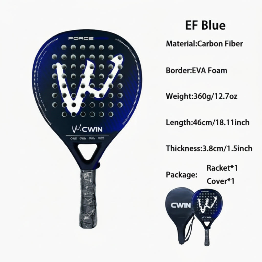 Camewin Carbon Fibre Padel Racket