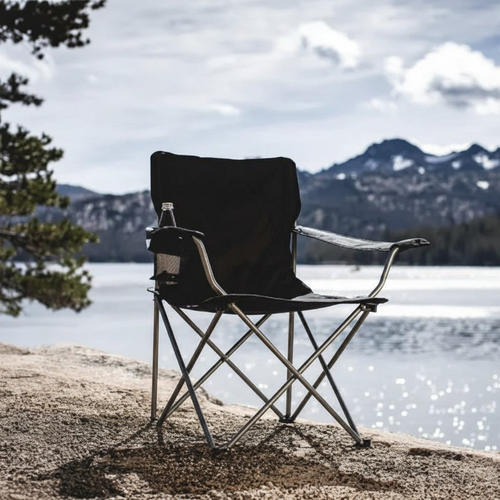 Portable Folding Chair For Camping & Outdoor-120KG