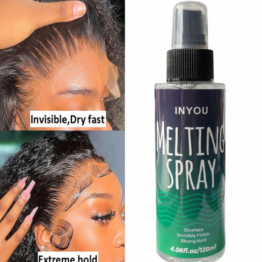 Lace Melting Spray and Holding Spray