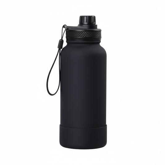 Stainless Steel Magnetic Thermos Cup Mobile Phone Holder Photo Taking Large Capacity Cold Water