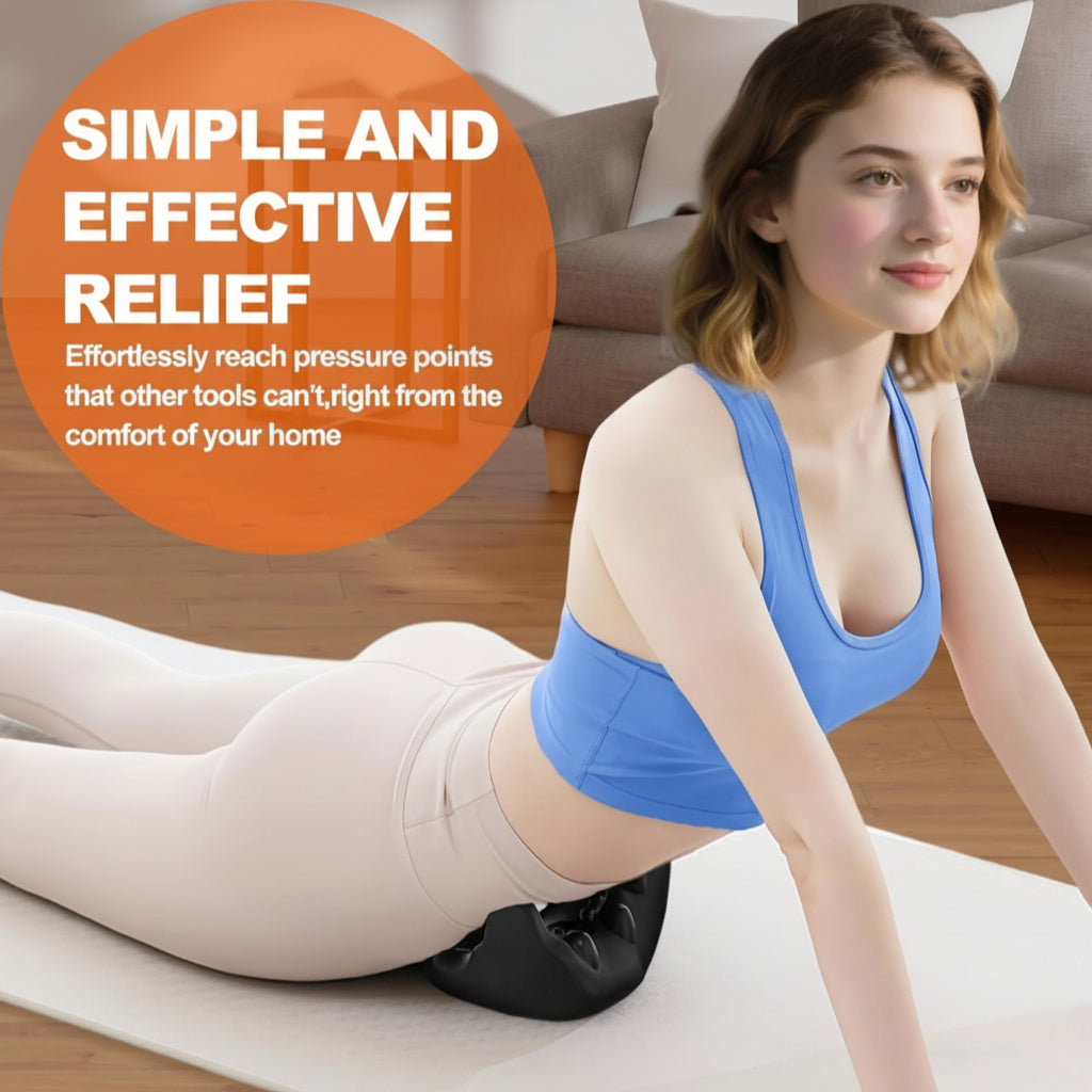 Neck Massage Pillow Psoa Release Tool back Stretcher Shoulder Relaxer