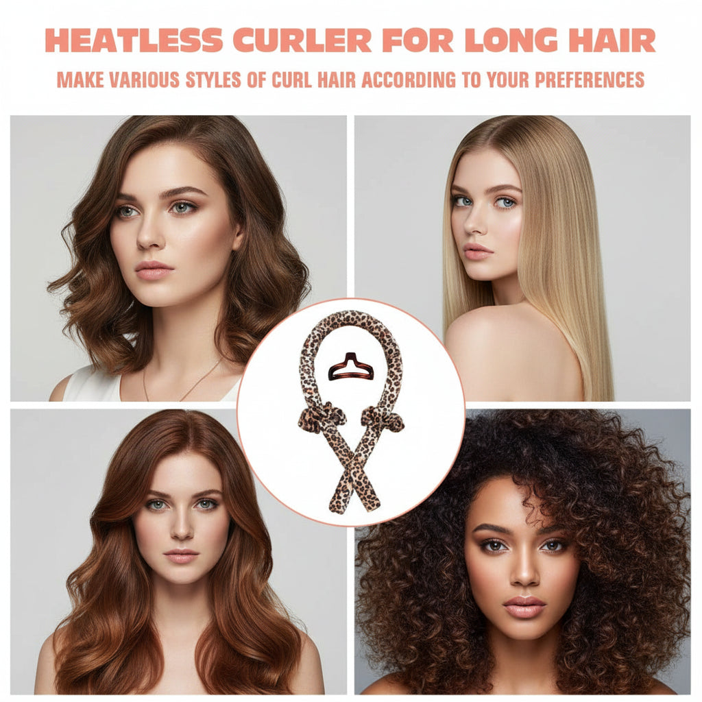Heatless Hair Curler Set