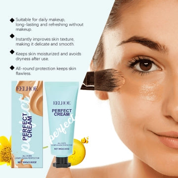 Long-lasting Concealer Cream Covers Blemishes, Waterproof & Sweat-proof
