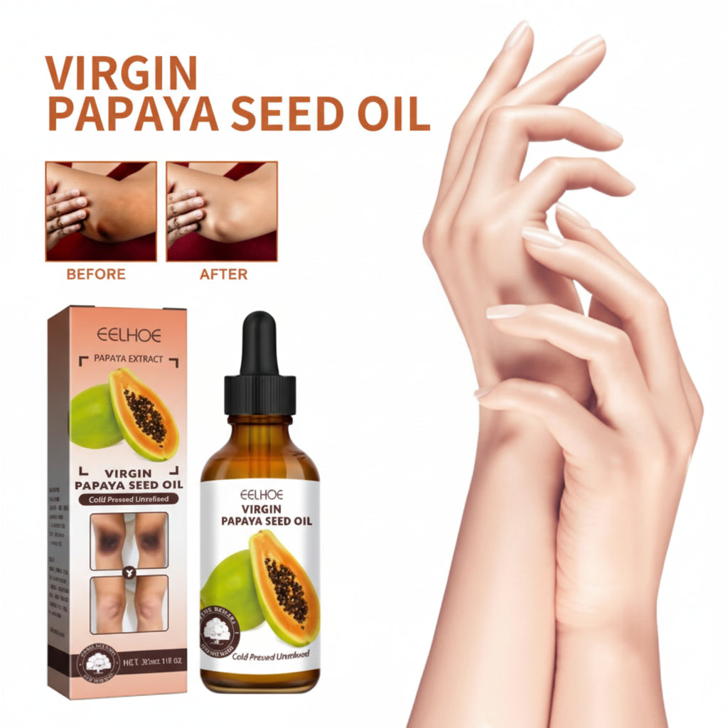 Papaya Seed Skin Oil Brighten Dark Areas & Even Skin Tone