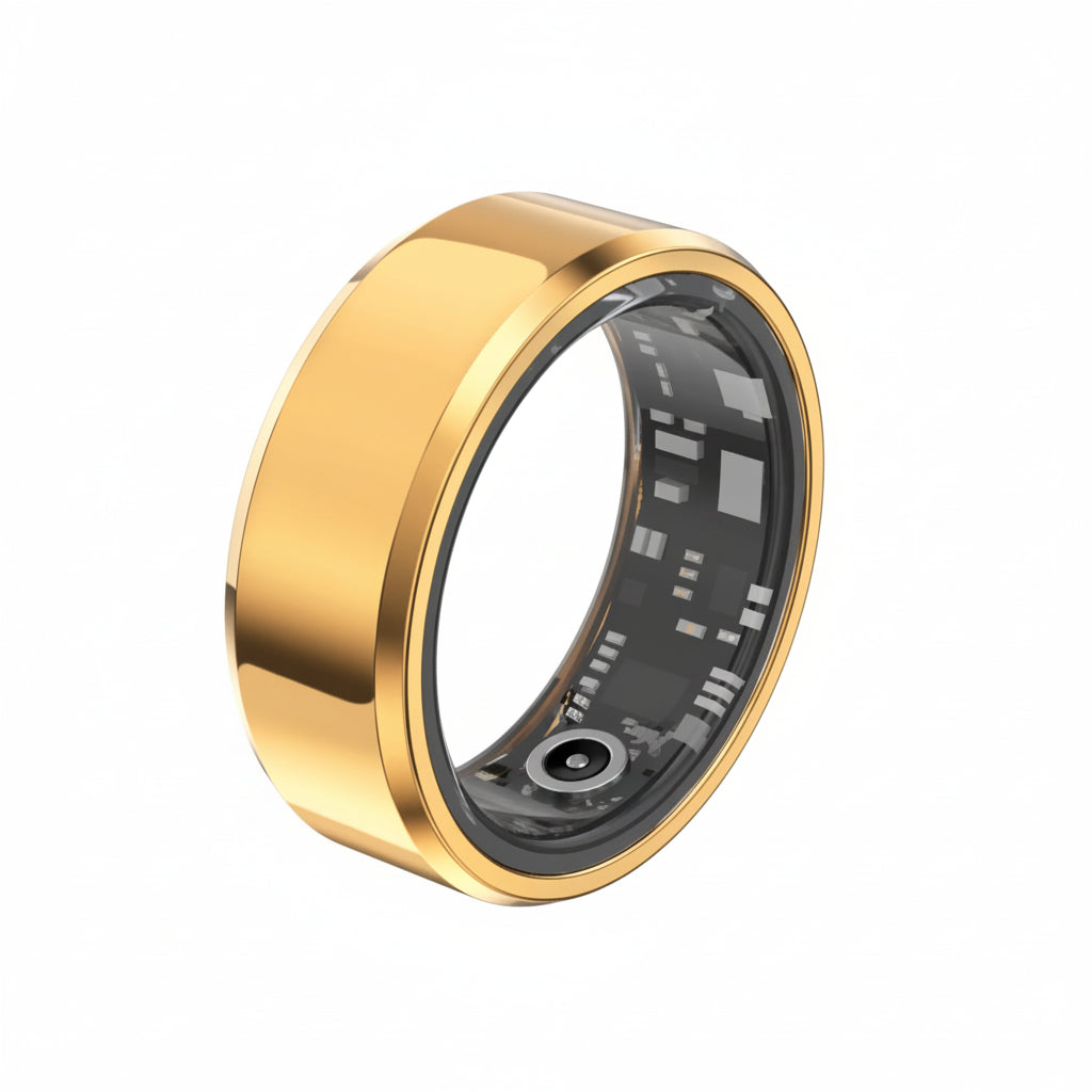 Waterproof Smart Ring with Health Tracking and Remote Camera Control