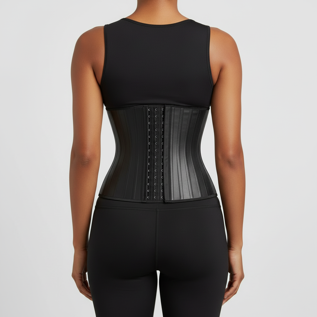 Steel Bone Latex Waist Trainer Belly Slimming