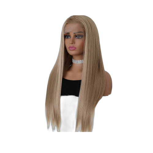 Blonde Lace Front Wigs Human Blend
