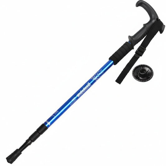 Three-Section Aluminium Alloy Trekking Pole Adjustable Ultra Light