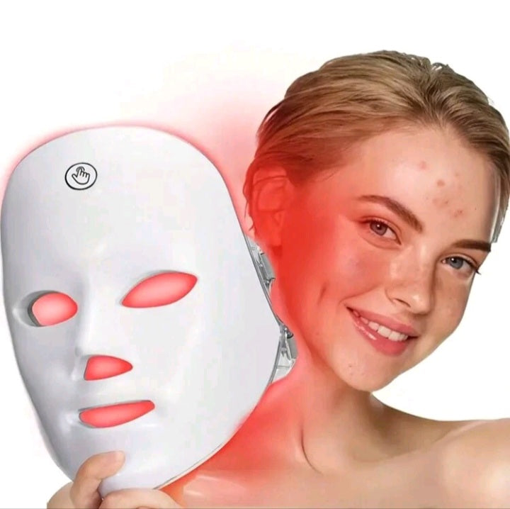 1pc 7-Color LED Therapy Face Mask