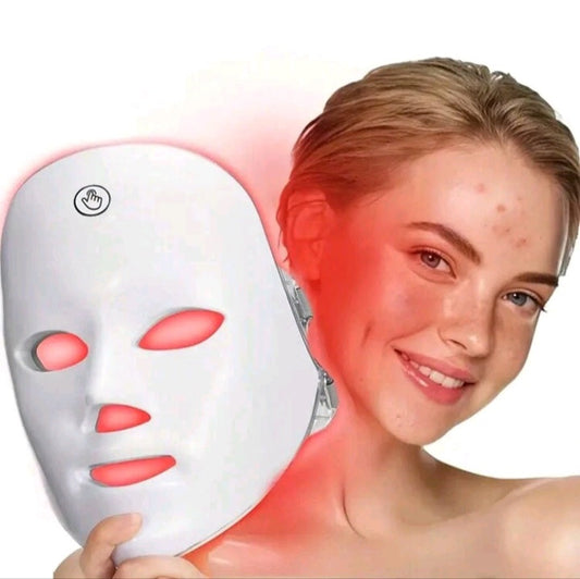 1pc 7-Color LED Therapy Face Mask