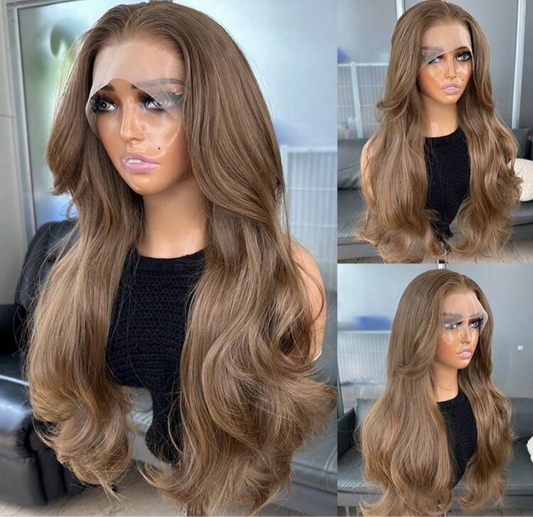 Kanekalon Hair Brown (human blend) High Quality