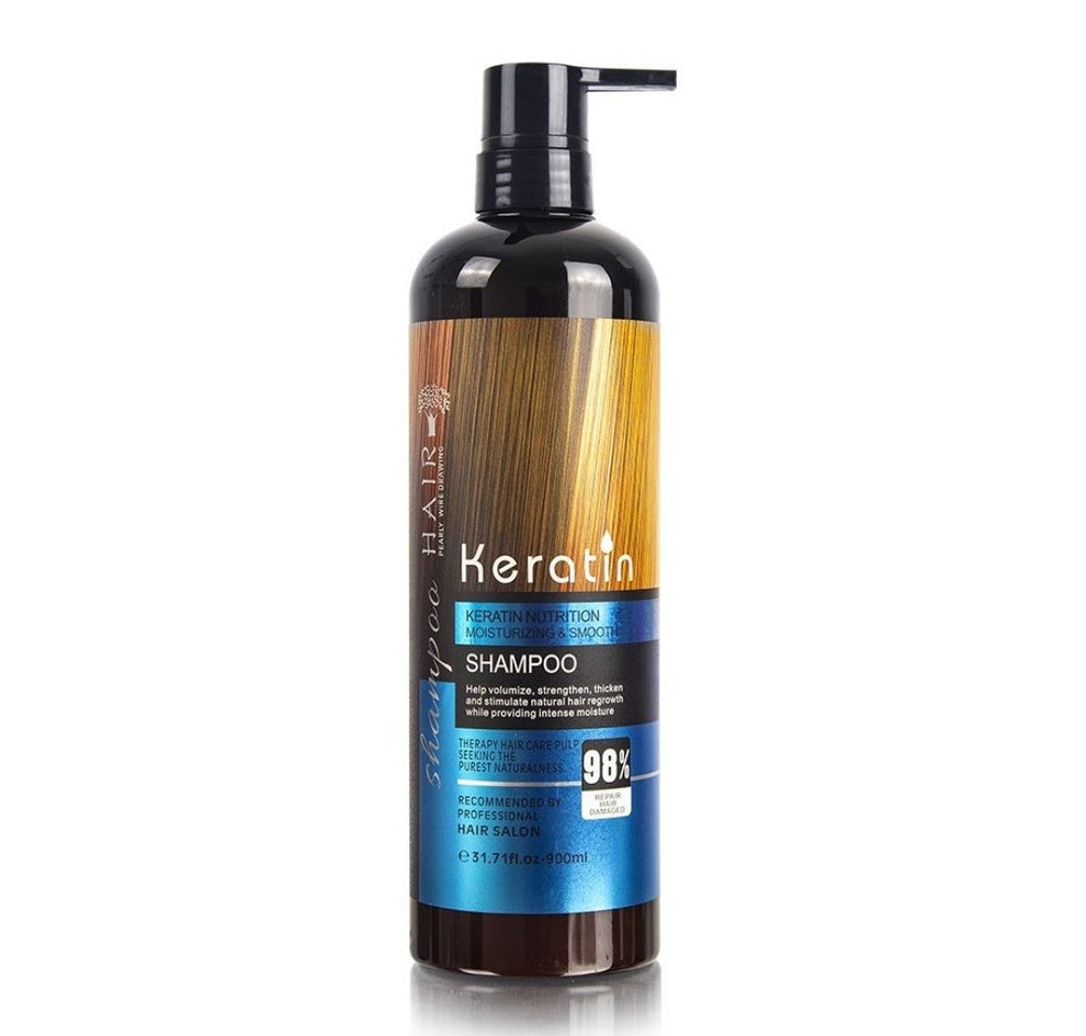 keratin Hair Shampoo, Conditioner & Mask