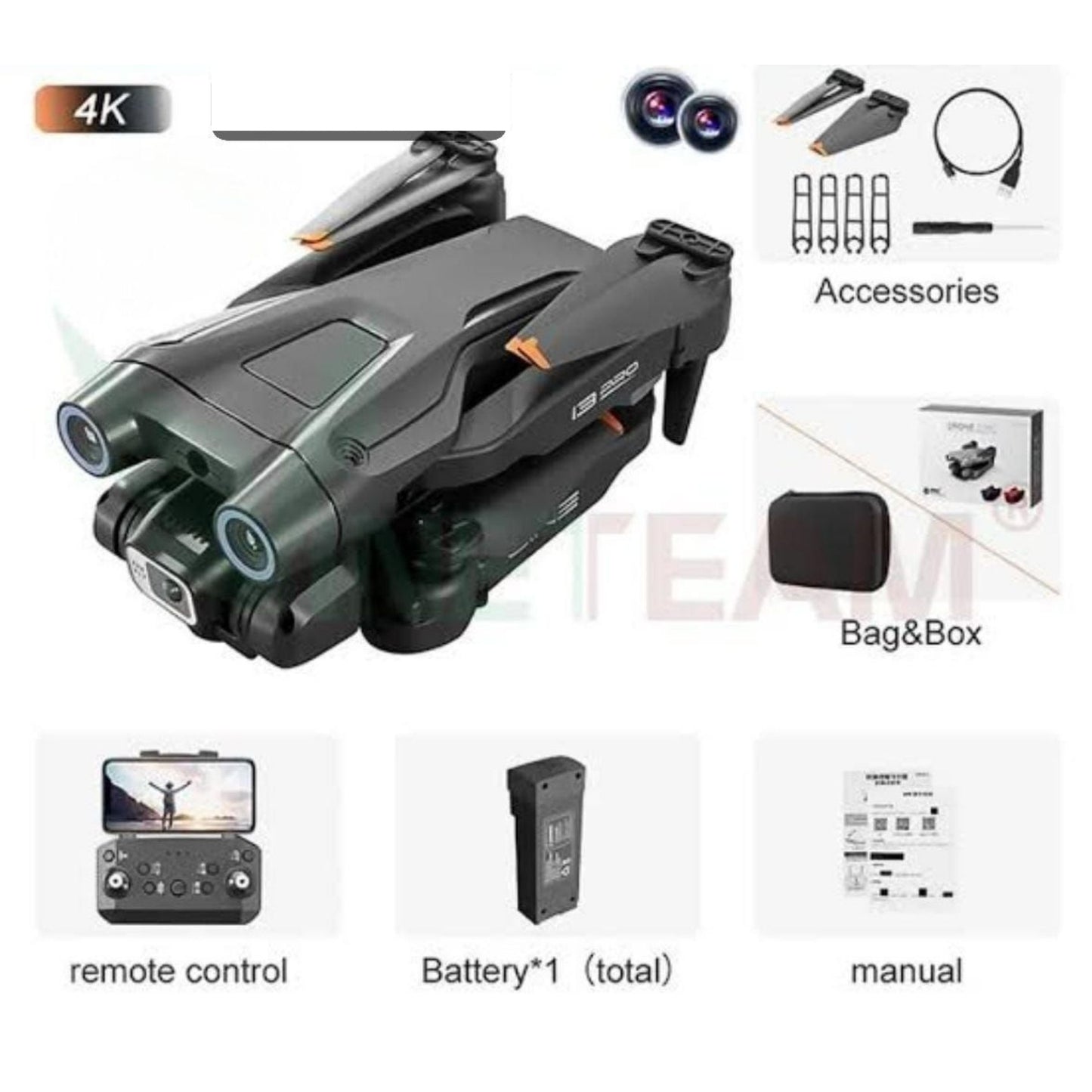 G-8 Drone with 4K UHD Camera