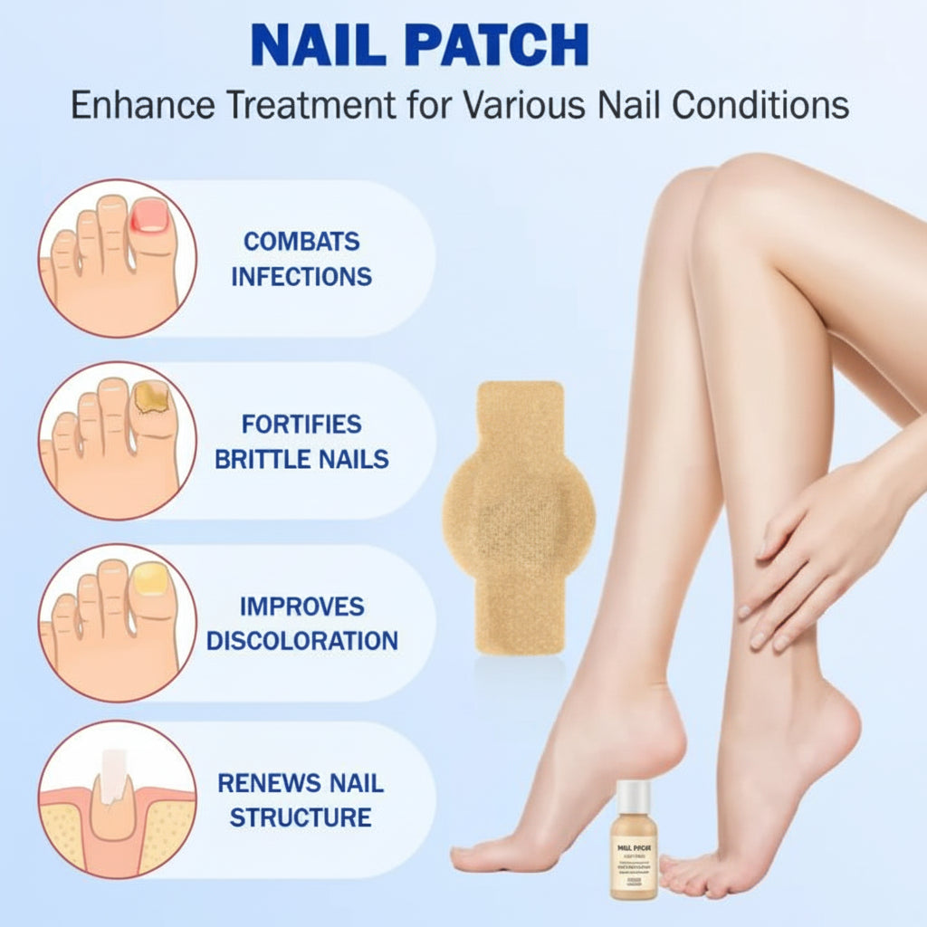 Nail Treatment Patches, Toenail Care, & Repair For Damaged Nails