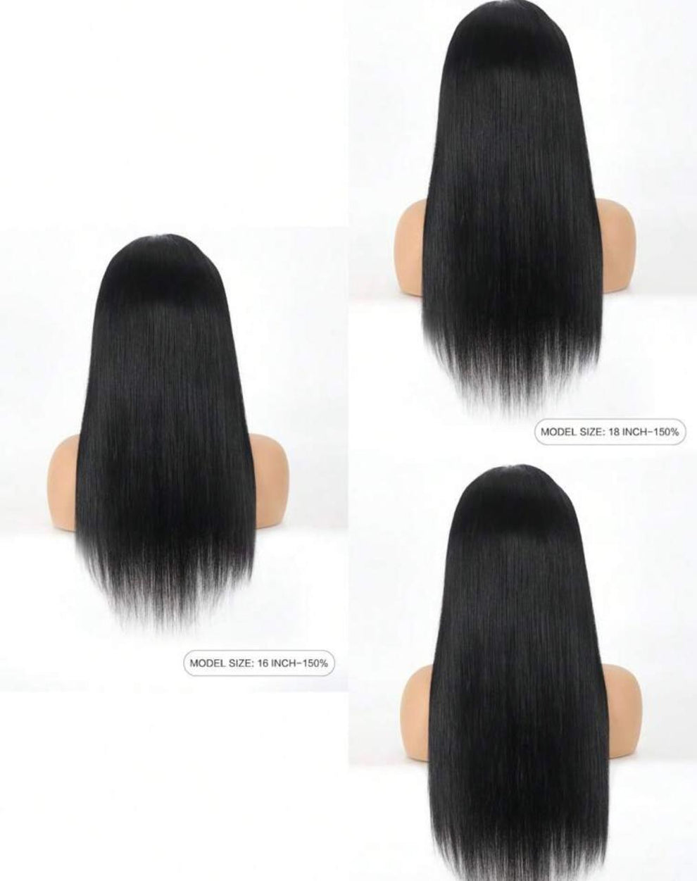 Gloria Straight Wig(human blend) High Quality