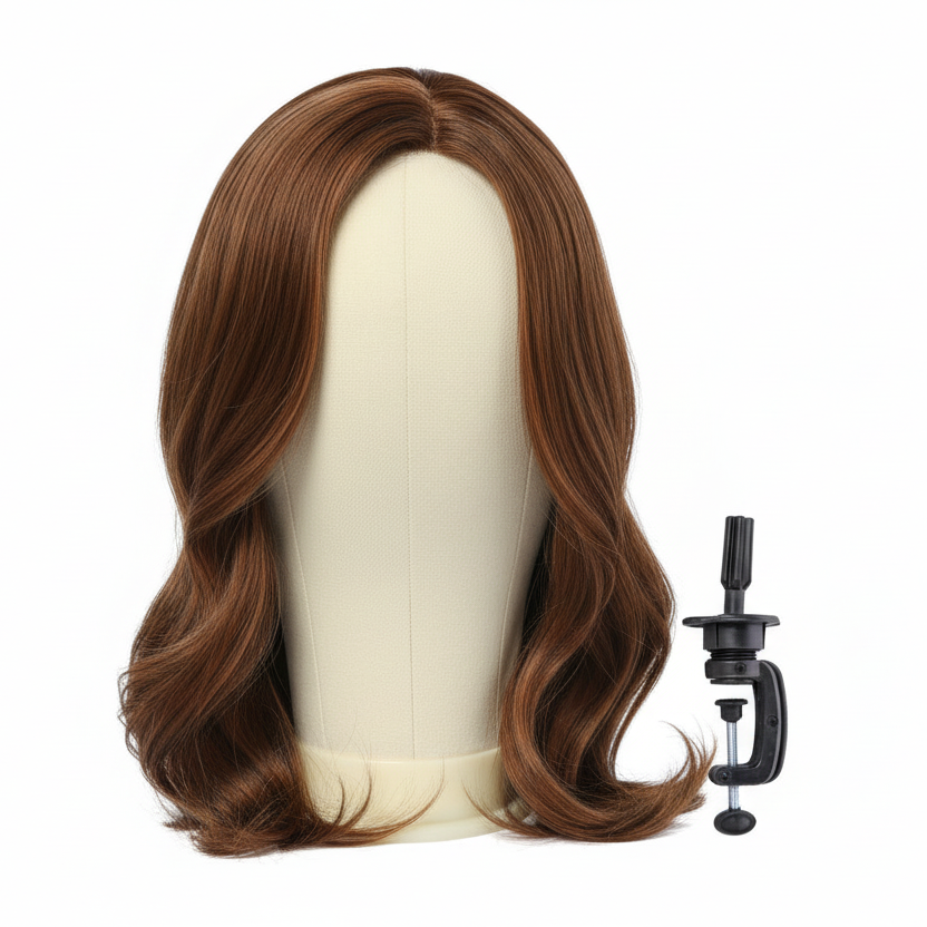 Canvas Mannequin Head With Mount Hole