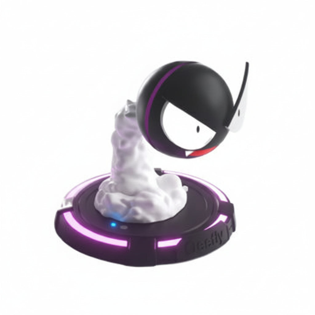 Gastly Animated Character Air Humidifier with Purple LED Mist