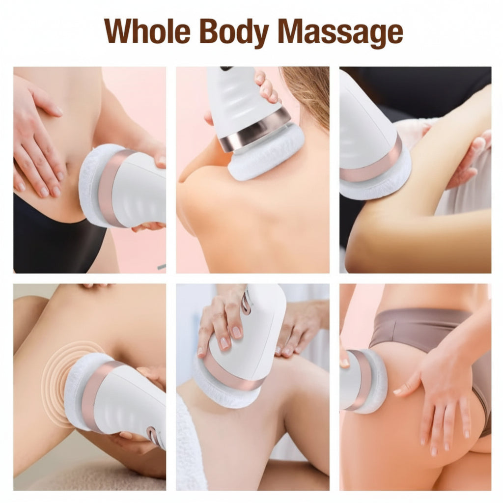 2 Pack Handheld Liposuction & Vibration Massager Device