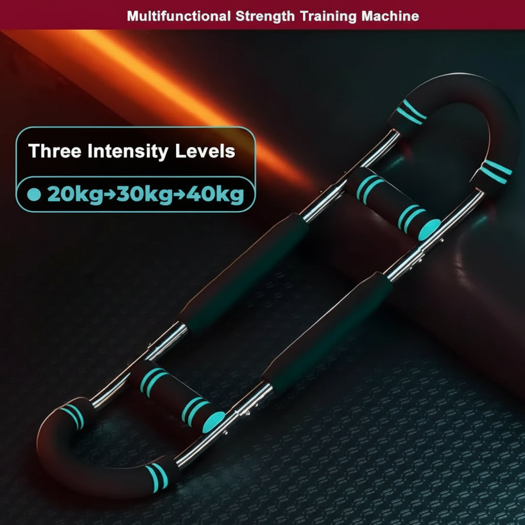 Adjustable Multifunctional U-shaped Arm Strength Trainer For Men
