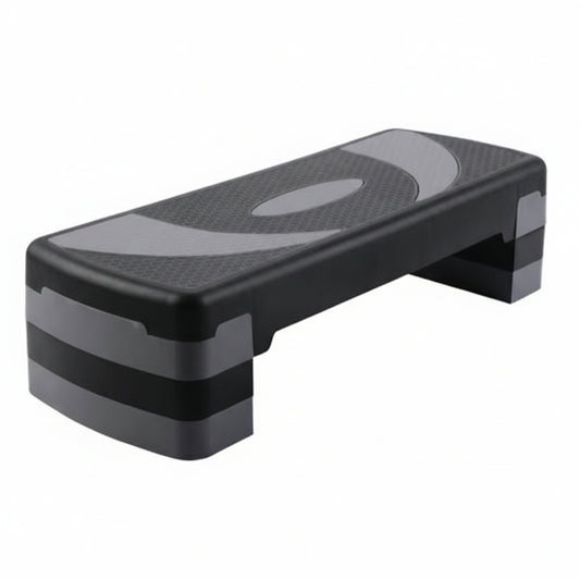 Large Triple Height Fitness Step Board for Home & Gym Workouts