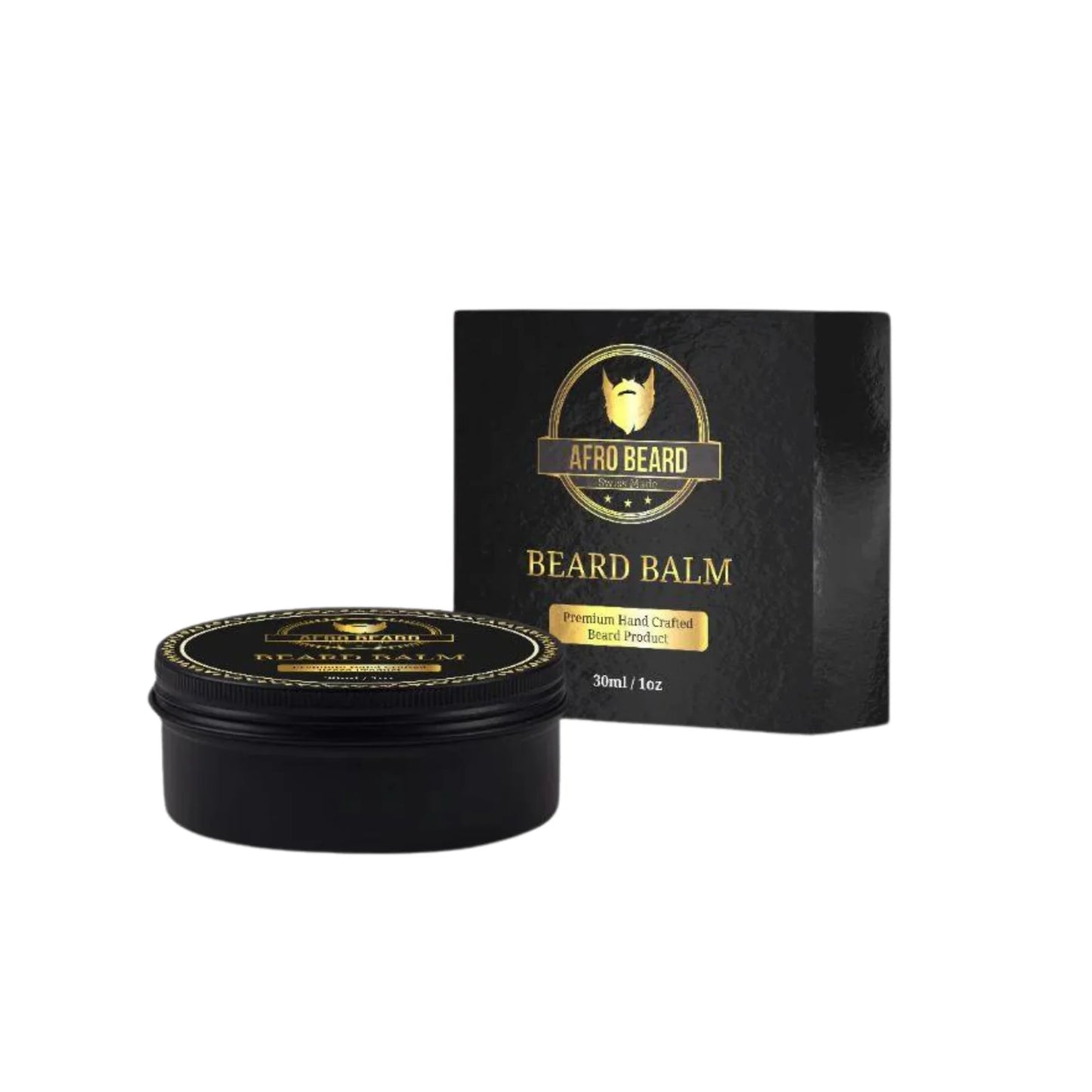 AfroBeard: Classic 2in1 Beard Grooming Kit for Growth & Moisture