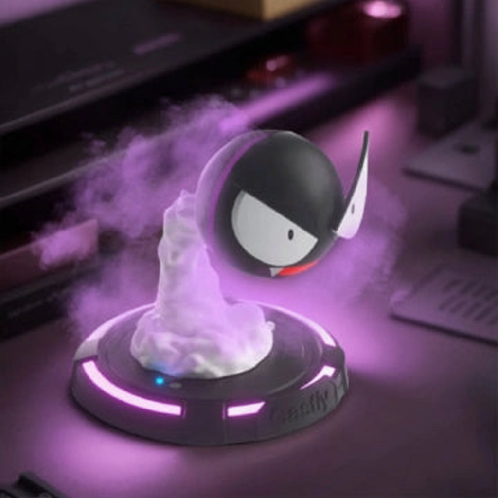 Gastly Animated Character Air Humidifier with Purple LED Mist