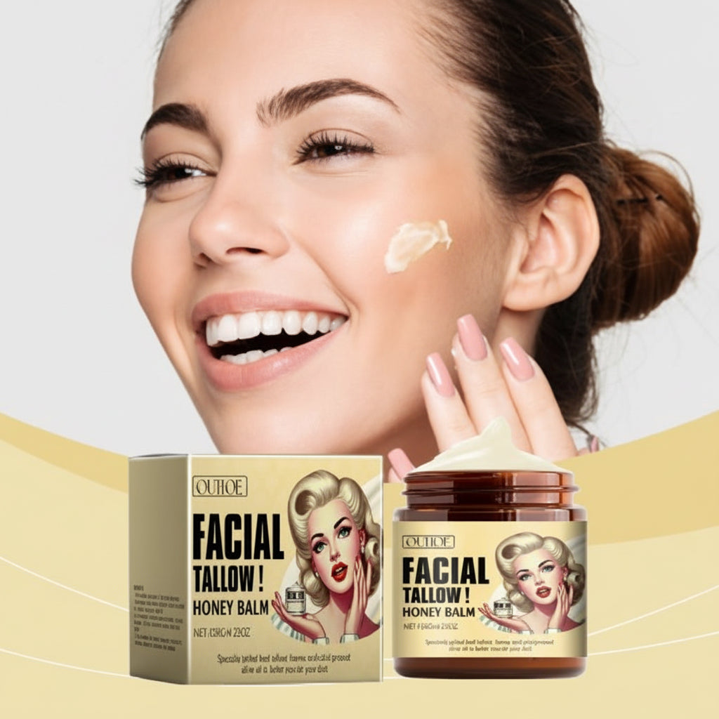 Beef Tallow Honey Moisturizer Deep Hydrating Moisturizer
