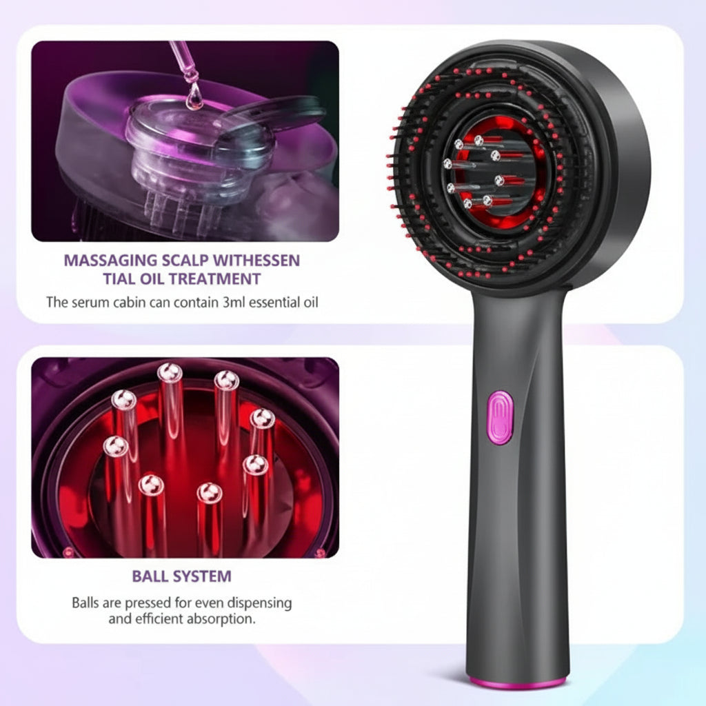 Electric Scalp Massager Brush