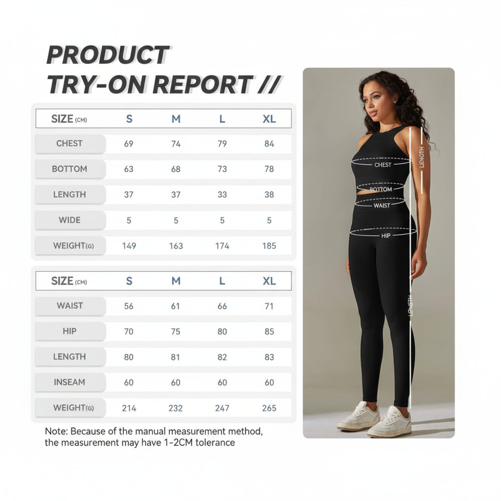 Women Yoga Outfit 2 Piece Set Workout Top and High Waisted Legging Pant