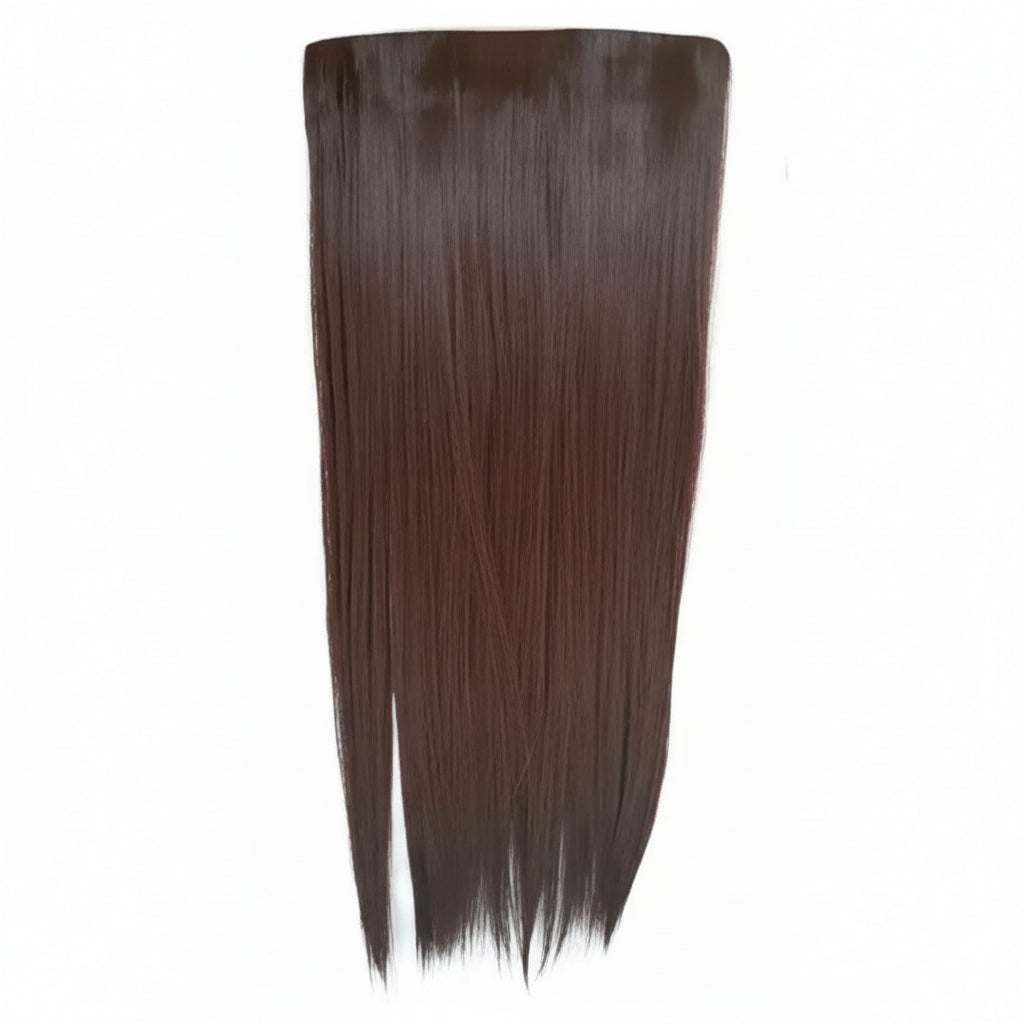 Straight 5 Clip Human Mixed Hair Extension
