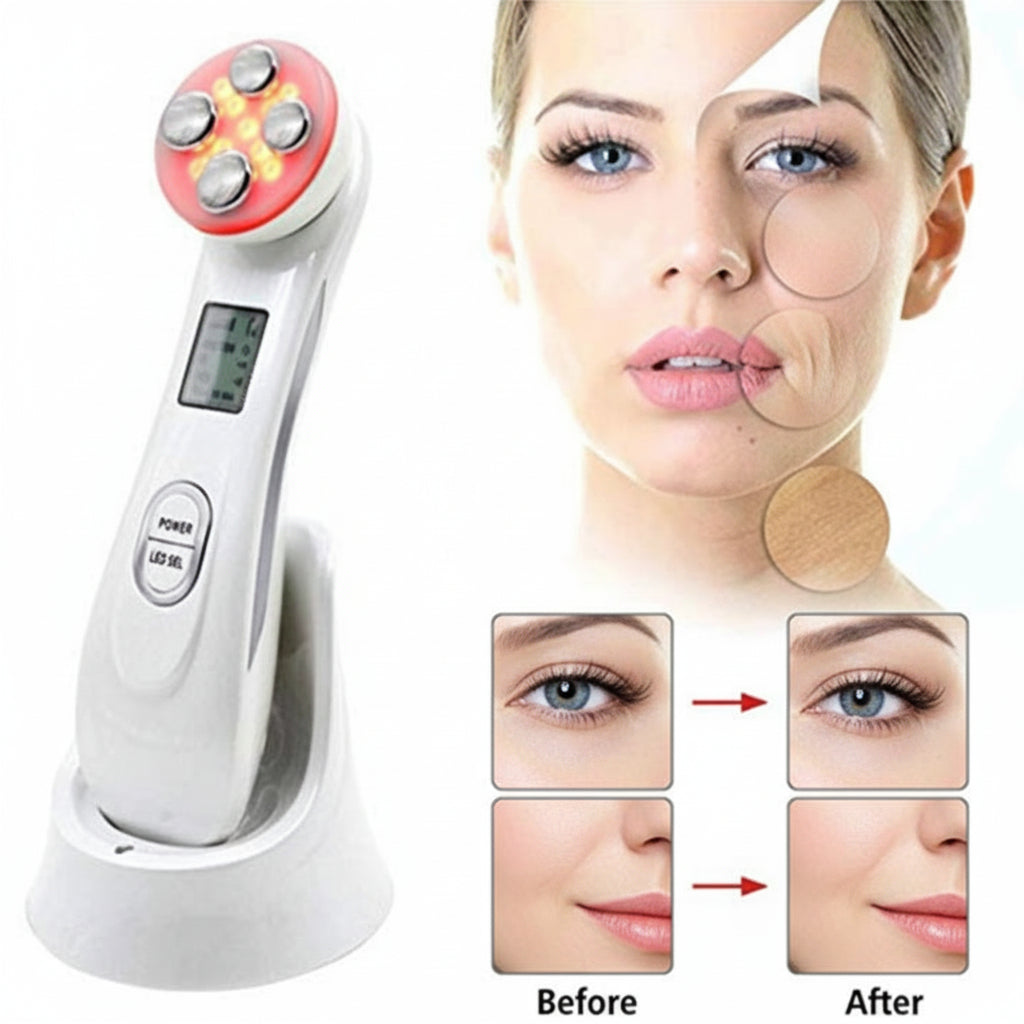 5 in 1 Multifunctional Skin Tightening Facial Massager