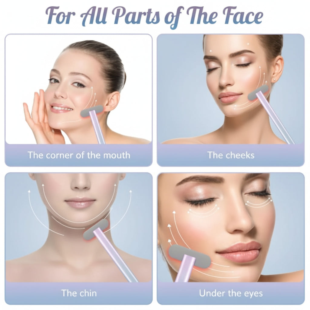 Red Light Therapy Face Massager