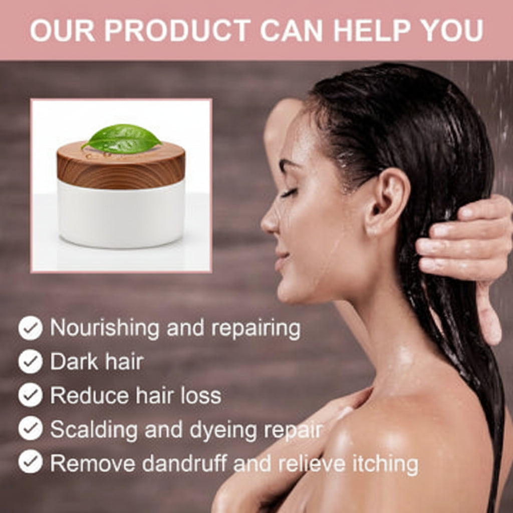 Polygonum Shampoo Bar Nourishing Scalp Care Grey Hair Darkening Soap