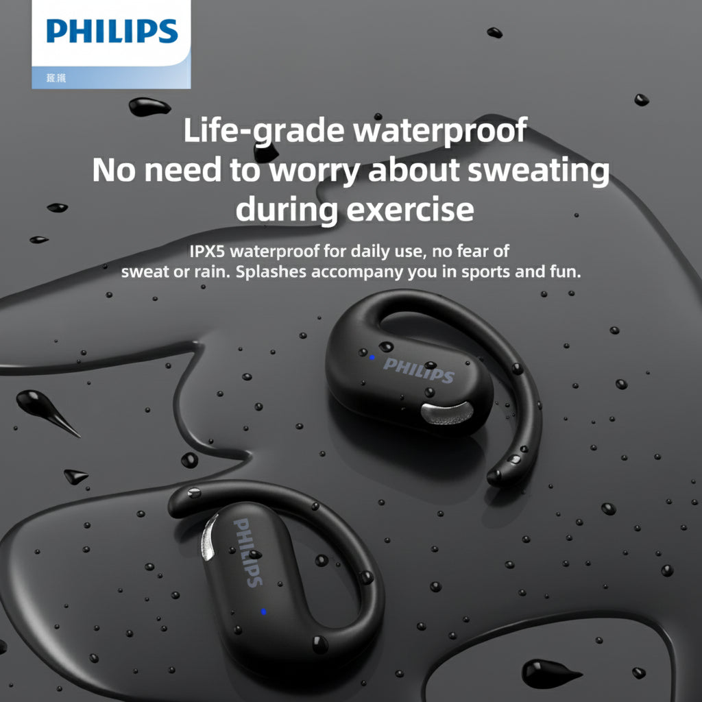 Wireless Open-Ear Hook Earbuds For Sports