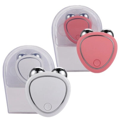 Electric EMS Facial Massager Mini Portable Microcurrent Facial Lifting Roller