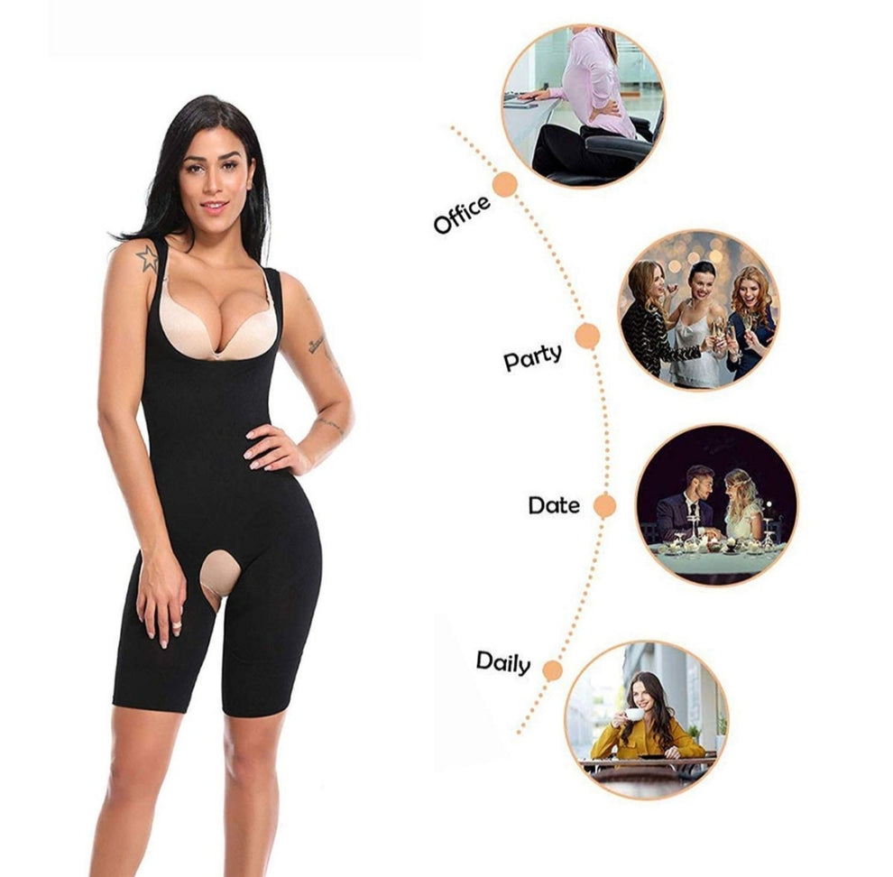 Women Shaper Full Body Shapewear for Regular and Daily Use Shapewer Black