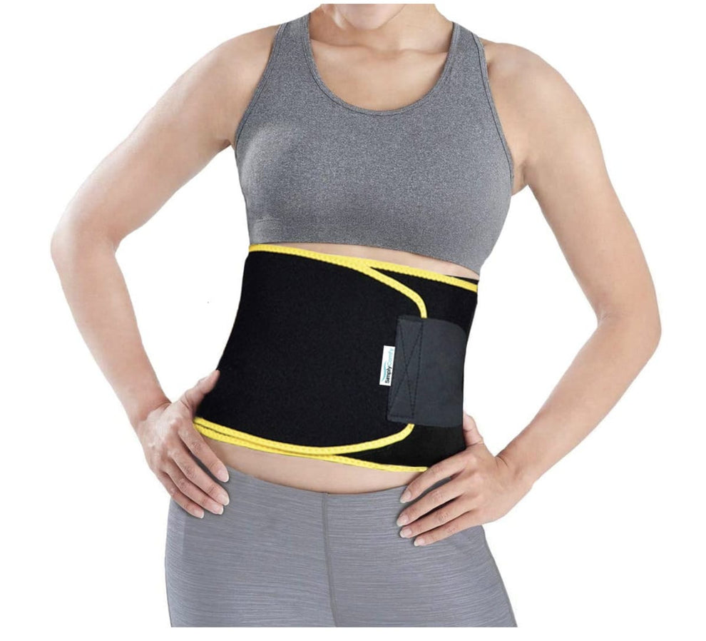 Simply Comfy Sweat Belt Waist Trainer Body Shaper Slimming Belt Corset