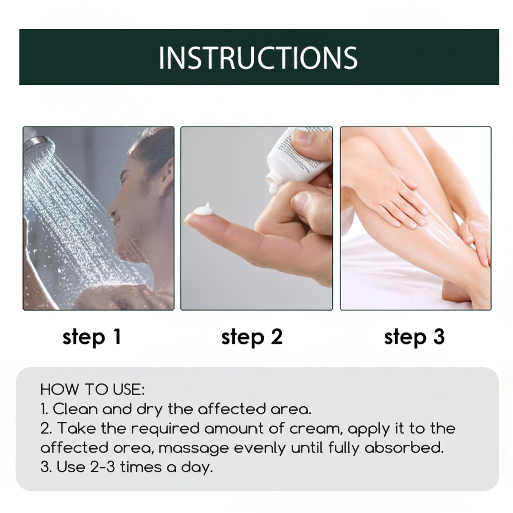 Psoriasis Relief Cream Soothes Itching & Repairs Damaged Skin